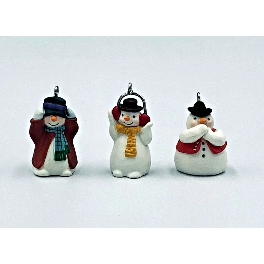 Hallmark Keepsake Miniatures‎ See No Humbug! Set of 3 Ornaments 2005